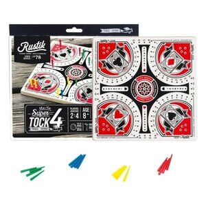 New Rustik Tock/Pachisi Game - Travel Edition